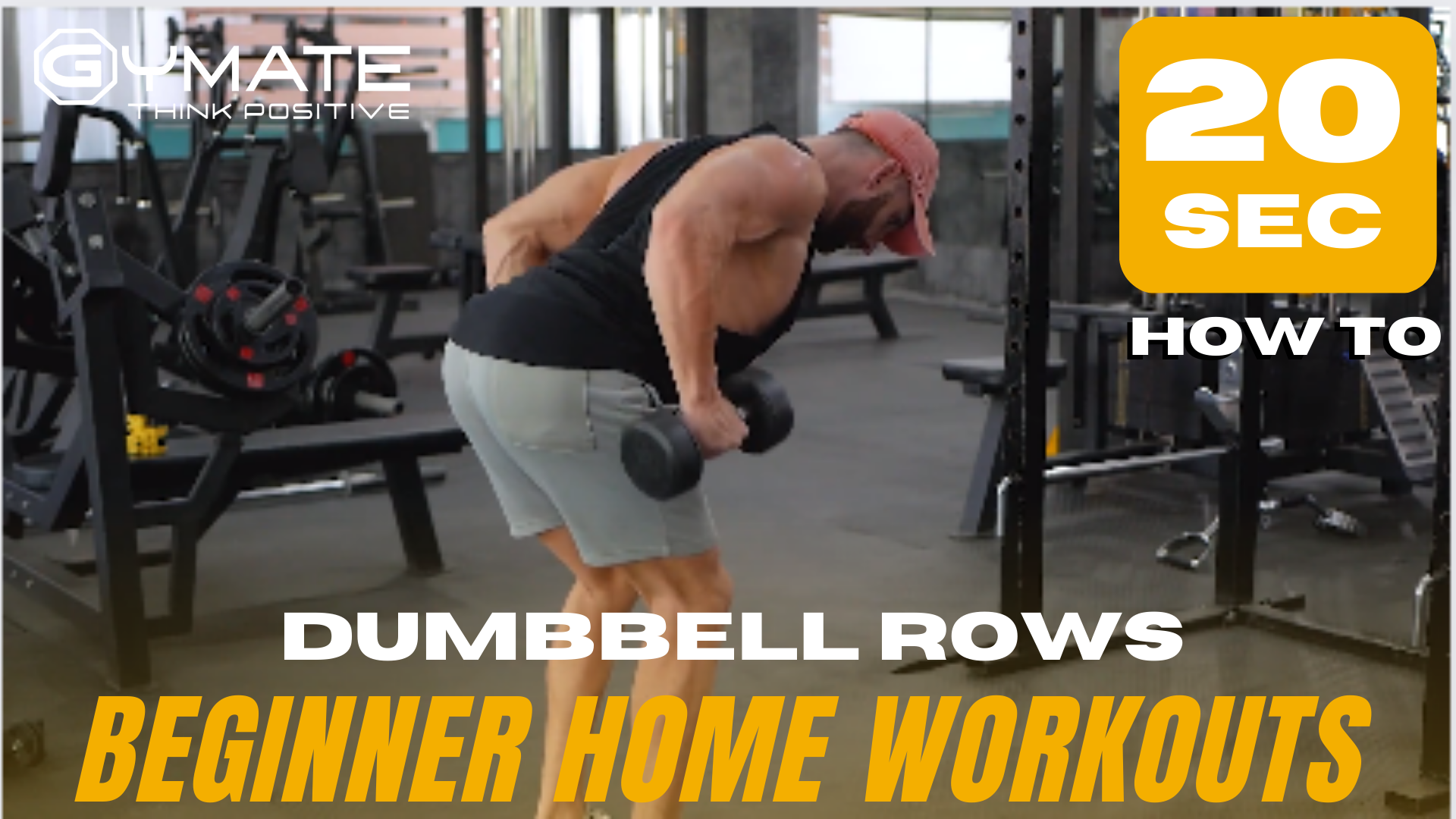 How To Bent over barbell row for beginners Gymate